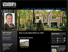 Tablet Screenshot of jeffwilsonrealestate.com